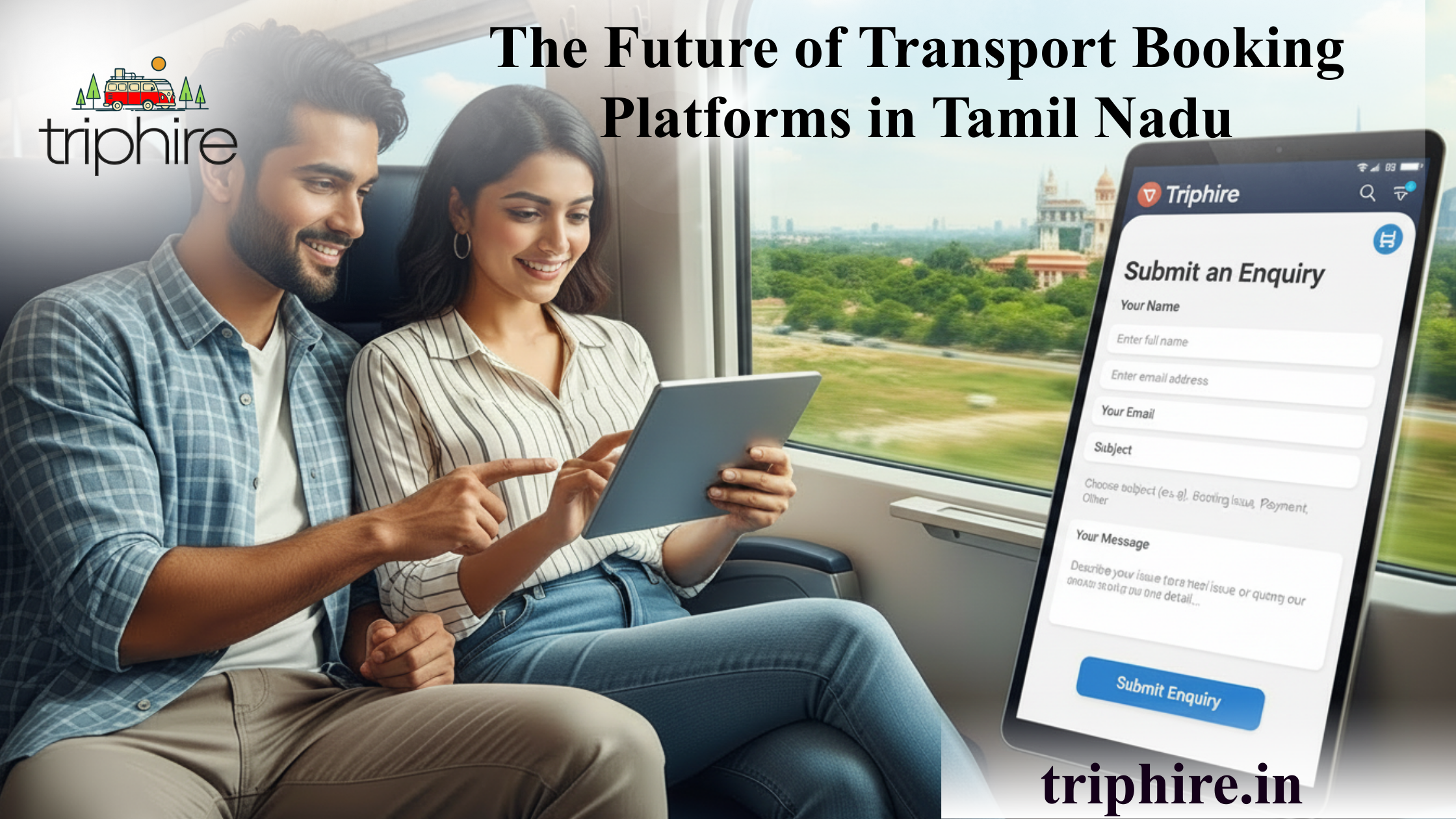 The Future of Transport Booking Platforms in Tamil Nadu: Why Triphire Leads the Change