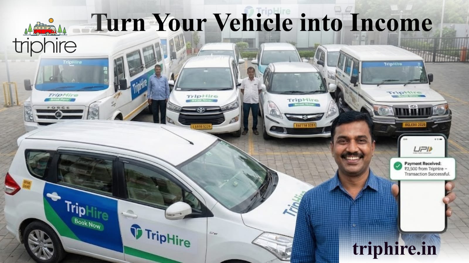 Turn Your Vehicle into Income: Why Vendor Registration with Triphire Matters