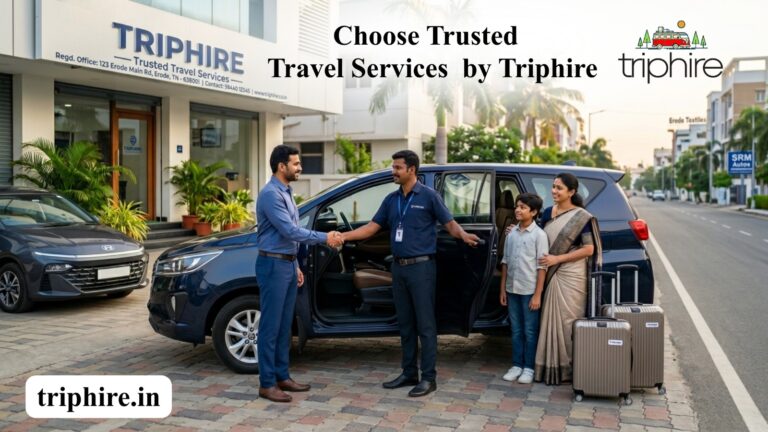 Trusted Car Rental in Erode: Choose Trusted Travel Services by Triphire
