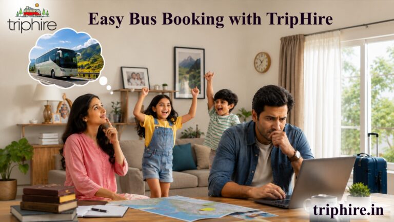 Last-Minute Plan? Don't Worry, Tourist Bus Booking Service Is Simple with TripHire
